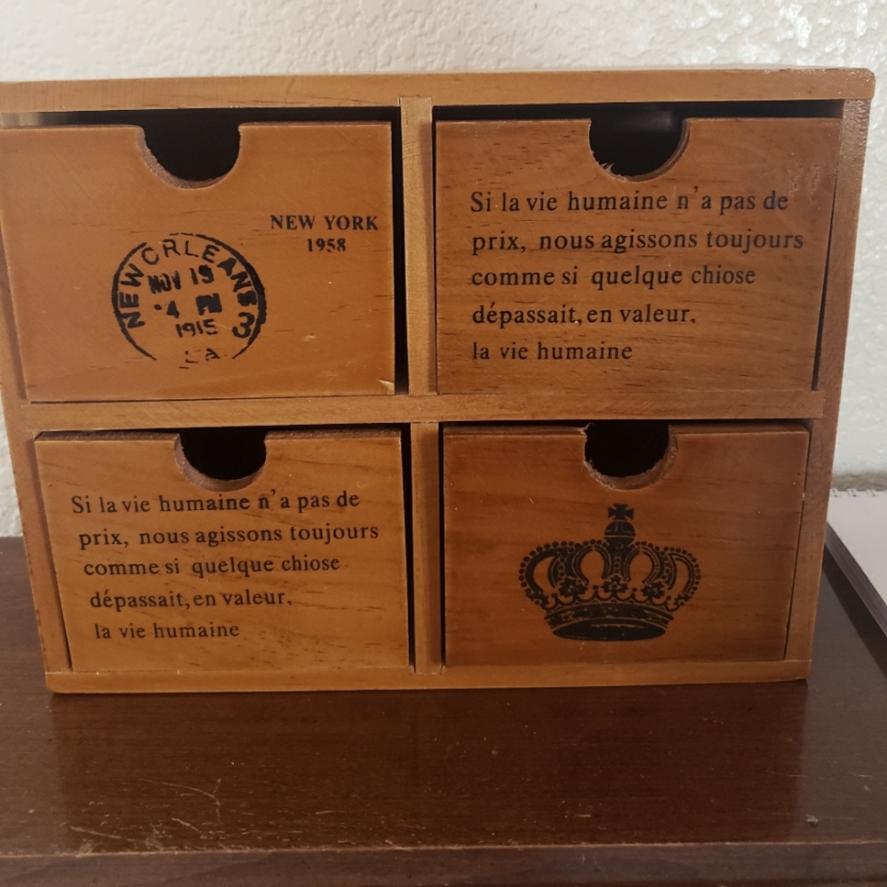 French jewelry box